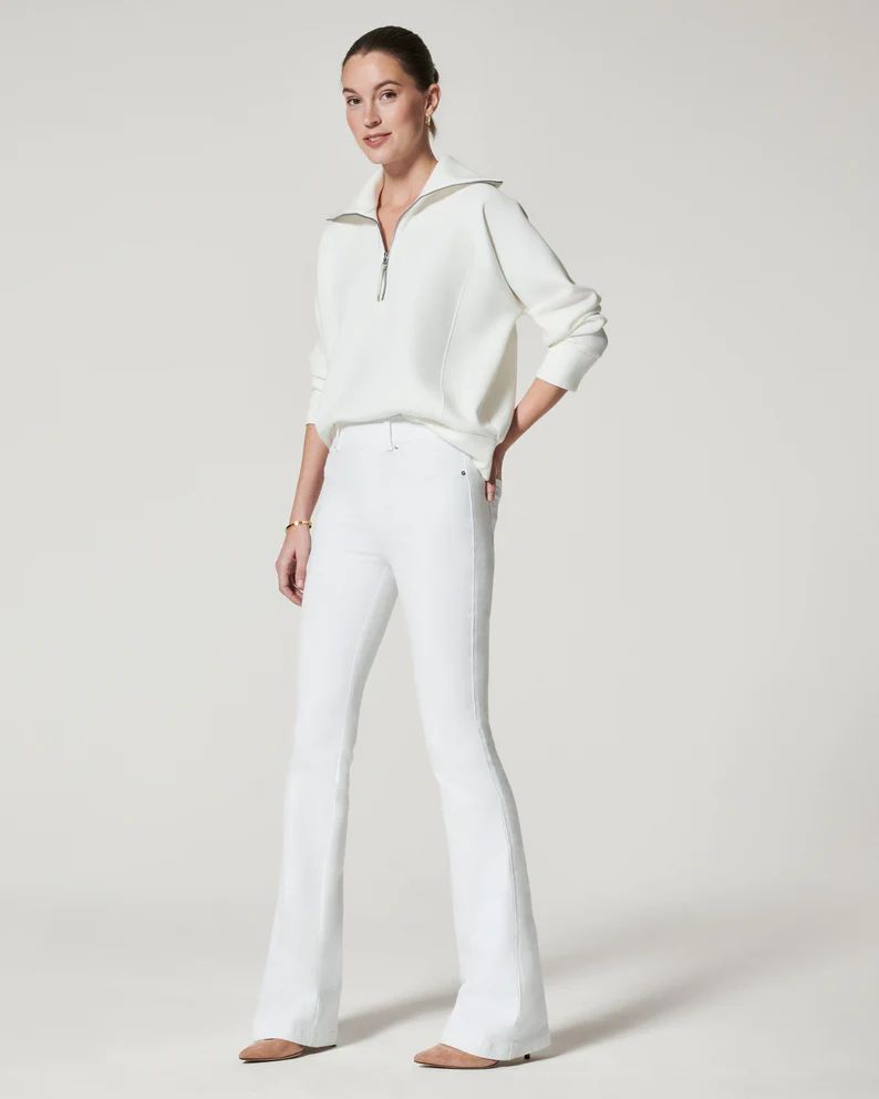 Flare Jeans, White | Spanx Canada