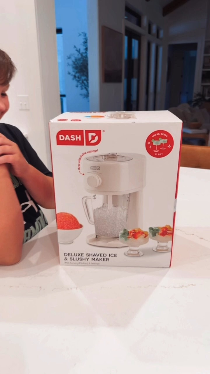 Picked up this new shaved ice maker for only $20 today! Such a fun little summer activity! ￼

#LTKdayinmylife #LTKmomlife #LTKSaleAlert