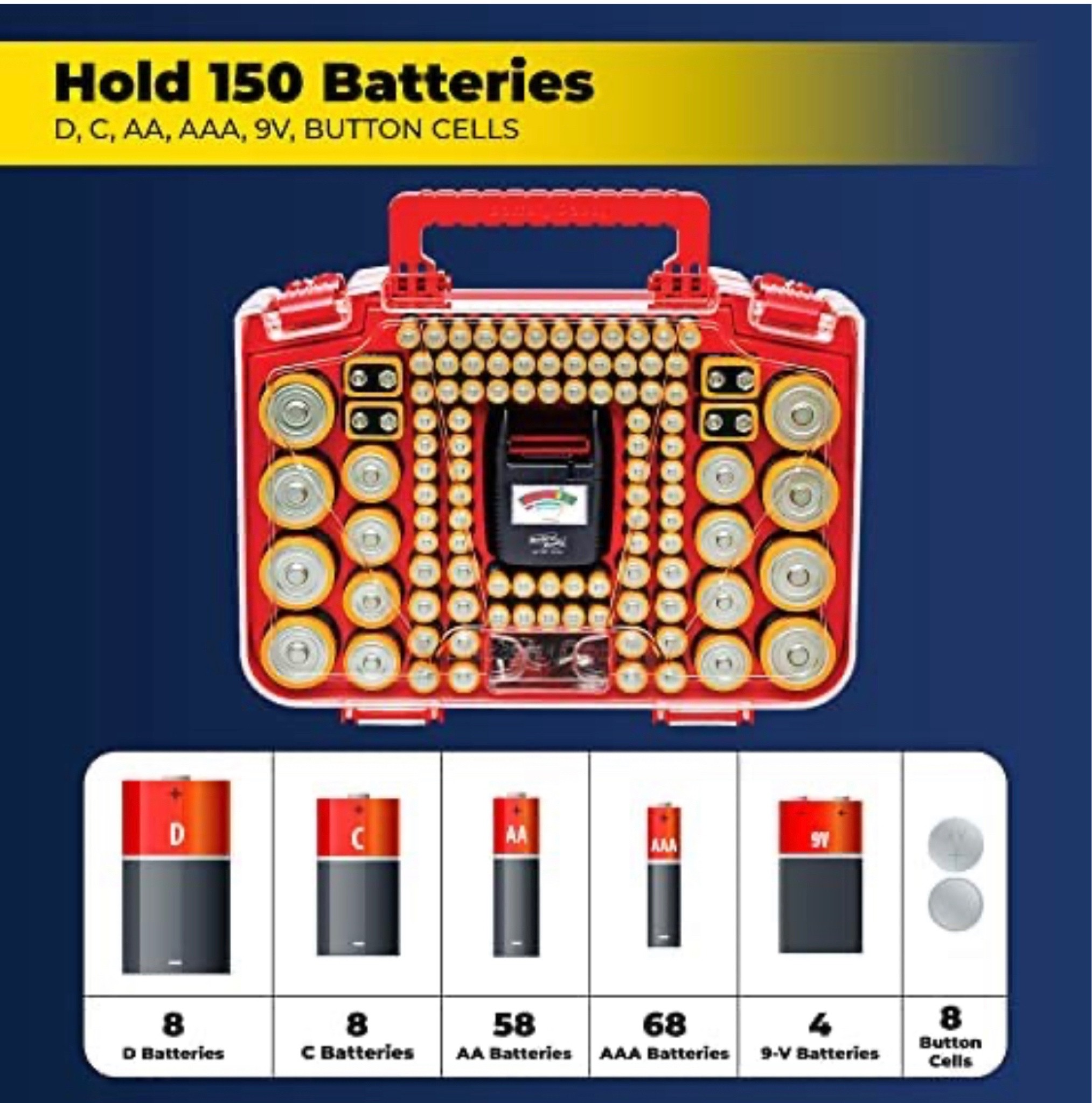 The ultimate battery organizer! Definitely a must have! Great gift for hard to shop for men! 

#amazon #giftsforhim #giftsforguys #guys #men #giftsforher #handyman #batteries #sale #mensgifts

#LTKsalealert #LTKunder50 #LTKHoliday