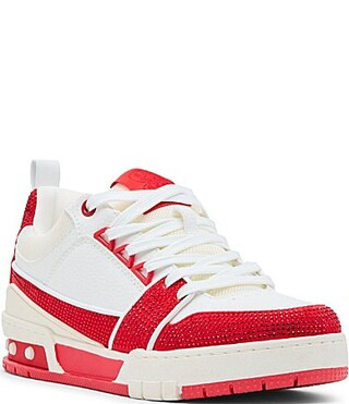 Steve Madden Skater Rhinestone Lace Up Sneakers - 6 | Dillard's
