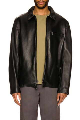 Collar Lamb Leather Jacket | FWRD 