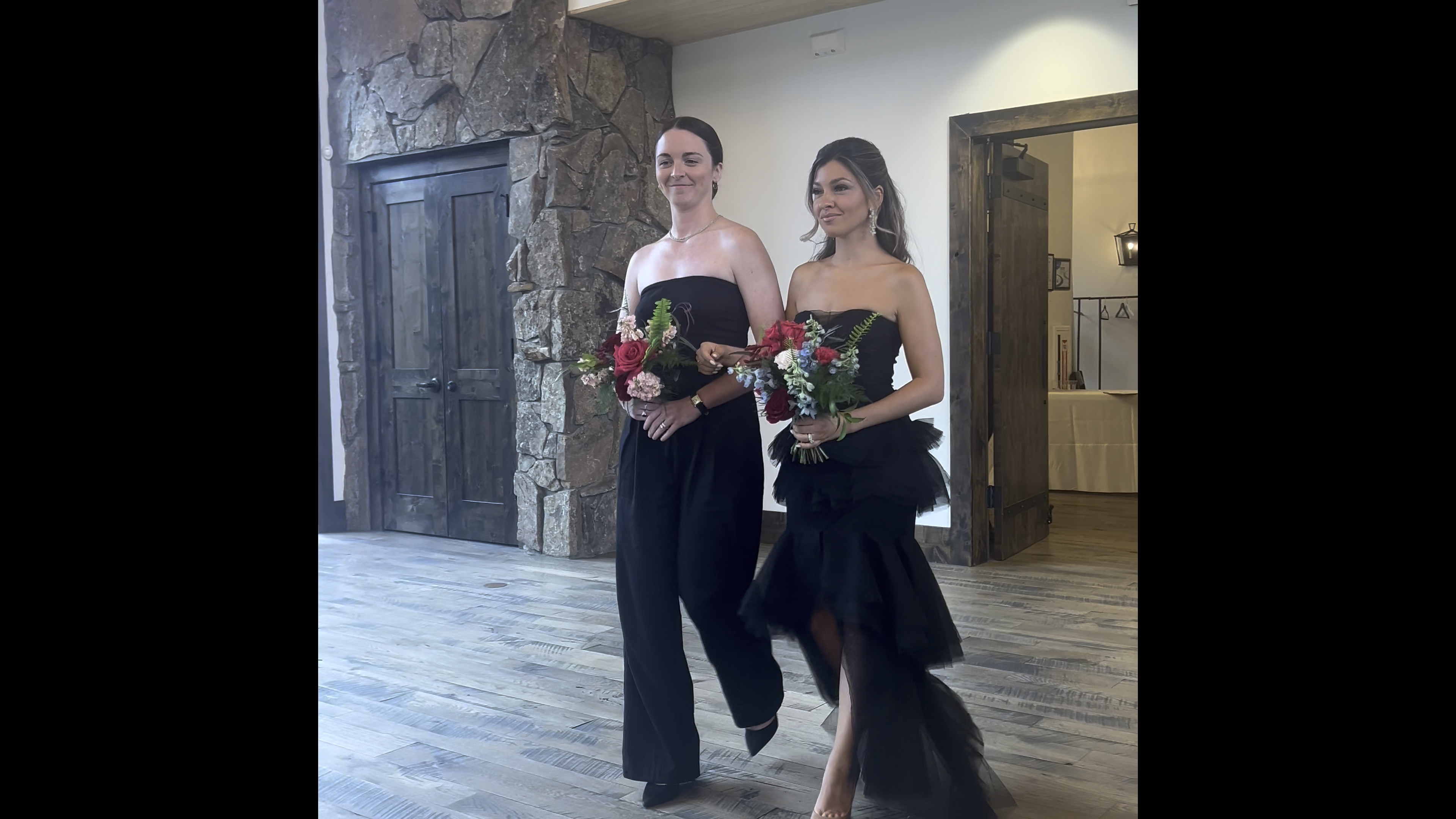 Ive had quite a few people ask about this dress I wore as a bridesmaid to this gorgeous wedding in the Rockies — the dress code was it had to be a long dress/jumpsuit and black. This Michael Costello x Revolve Alaia gown fits like a DREAM, which is tough to find for me as a petite girl. It has an underwire padded bust 🙌🏼, a boned bodice and layers of tulle skirt. 

I’m wearing a petite 5’1” flat and wearing a size xxs here.

#petitestyle #petitefashion #revolvefinds #weddingstyle #weddingdress #bridesmaiddress #bridesmaid #blackgown #wedding #michaelcostello #blacktie #weddingseason

#LTKPetite #LTKWedding #LTKMostLoved
