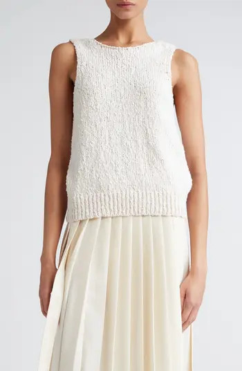 Róhe Cotton Bouclé Sweater Tank | Nordstrom | Nordstrom