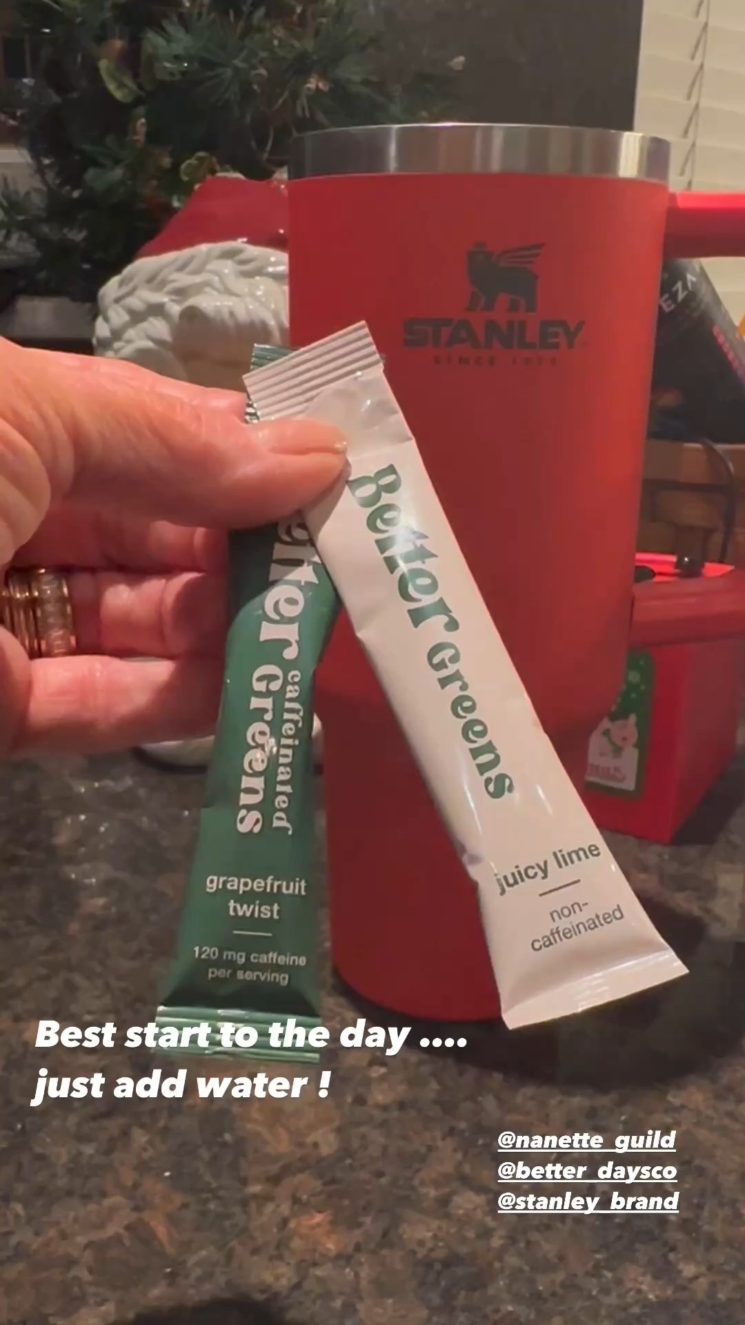 Morning routines and drink choice  of the day ! Working in my greens with a little caffeine and without !!But this Stanley keeps it perfect and has endured the test of time ! 

#LTKHoliday #LTKmorningroutine #LTKGiftGuide