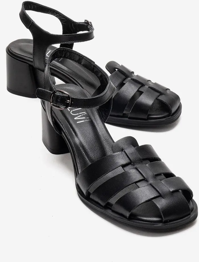 Forever & Always Shoes Devora Leather Block Heel Sandal | Nordstrom | Nordstrom