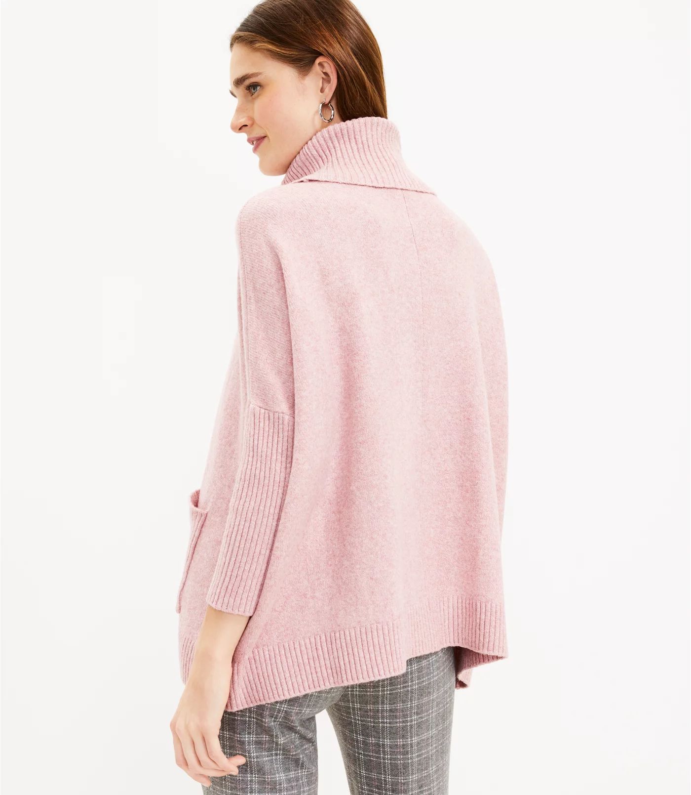 Pocket Poncho Sweater | LOFT