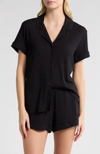 Moonlight Eco Rib Short Pajamas | Nordstrom