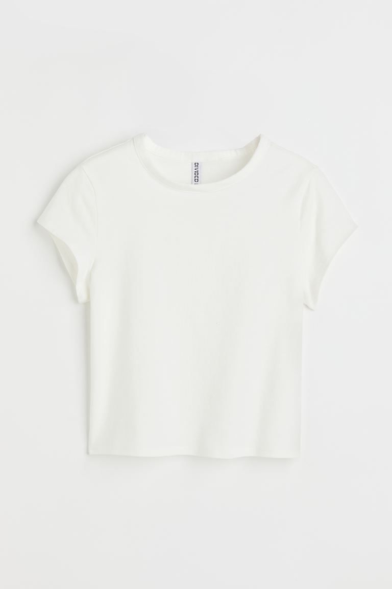 Cotton jersey T-shirt | H&M (UK, MY, IN, SG, PH, TW, HK)