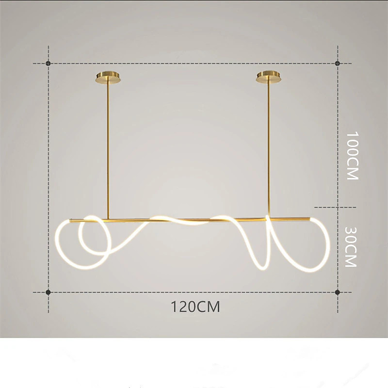 LED Pendant Light Note style Nordic Design Modern Simple American Light Luxury Bar Lighting Creat... | Lightinthebox