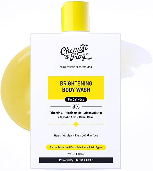 Chemist at Play Brightening Body Wash|Glowing Skin Vitamin C Bodywash | Helps to Reduce Fades Dar... | Amazon (US)