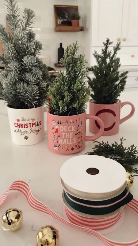 #ad My favorite appreciation gift idea! $5 holiday mugs, a mini tree, and a gift card, depending on your budget. Perfect for teachers, instructors, coworkers…and so easy. 

#LTKHoliday #LTKhome #LTKGiftGuide
