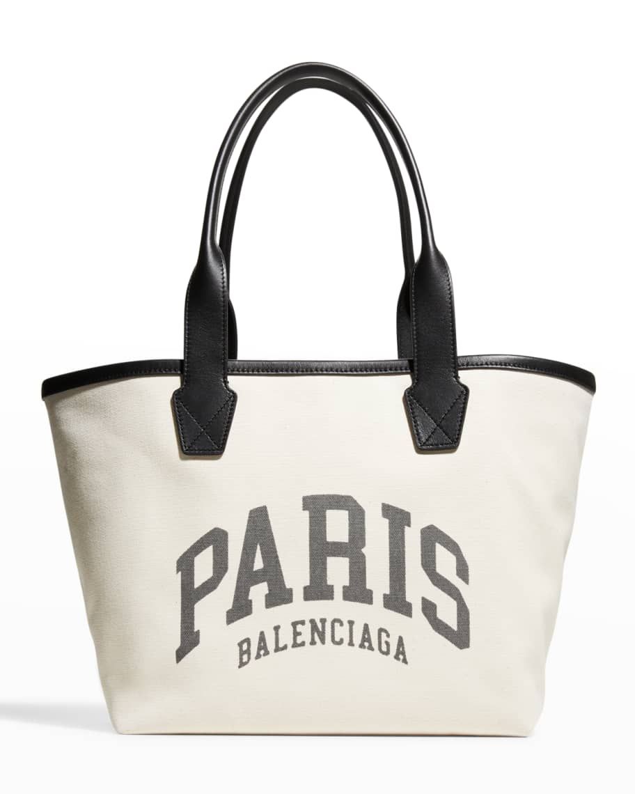 Balenciaga Paris Logo Beach Tote Bag | Neiman Marcus