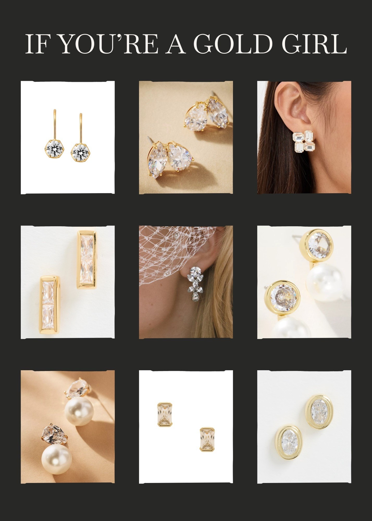 if you’re a gold girl — our earring recommendations 🌟

#LTKWedding