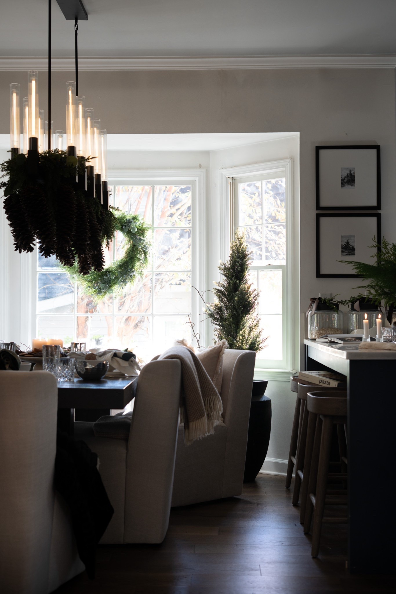 Eeekkk!!! Why create a dining room when you can create a living room you dine in… and then deck it out for the holidays??!!

#LTKHome #LTKHoliday #LTKSeasonal