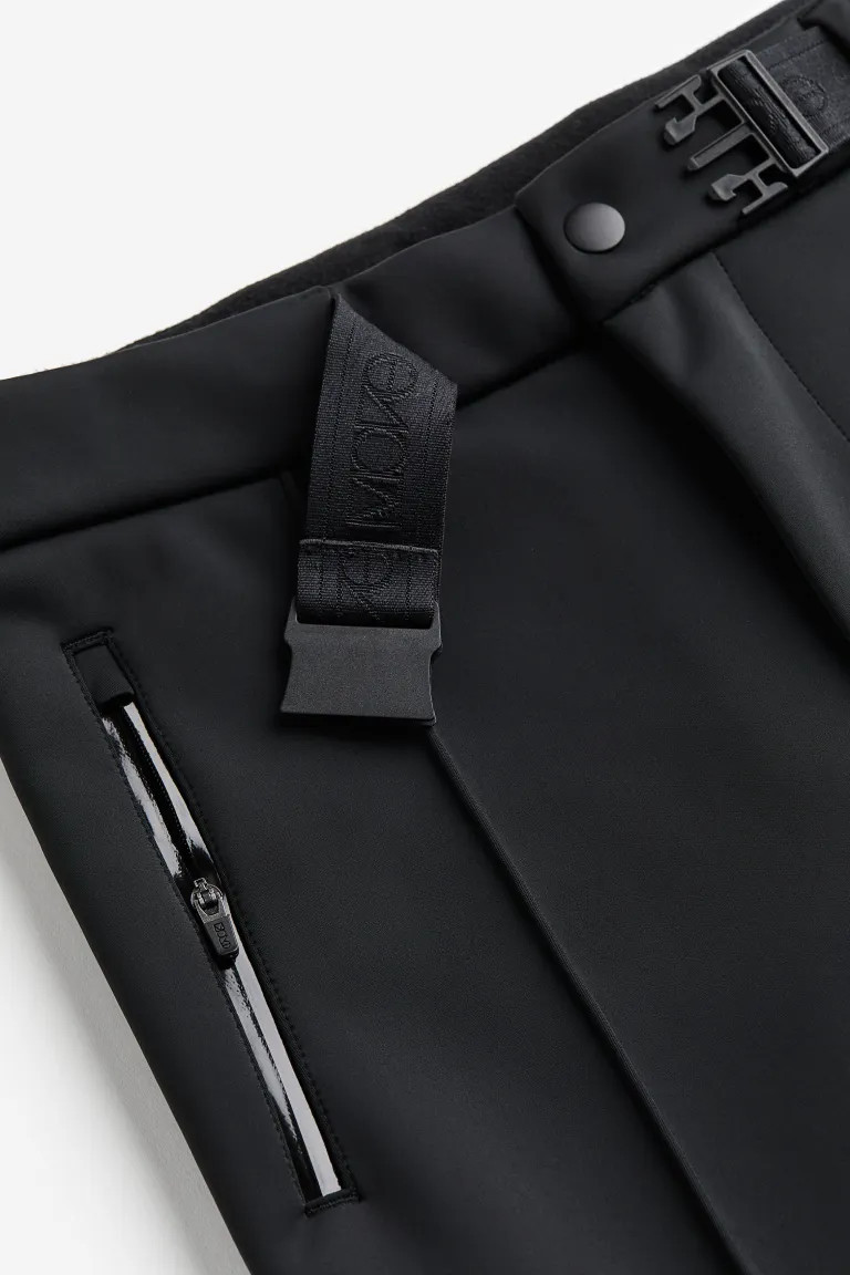 Pantalon de ski softshell - Noir - FEMME | H&M FR | H&M (FR, IT, ES, PT, BE)