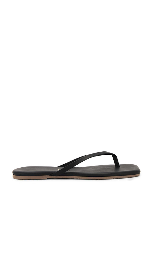 TKEES Lily Square Toe Flip Flop in Black. Size 5. Also in 10, 7, 8, 9. | Revolve Clothing (Global)