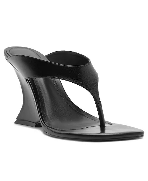 Schutz Women's Maya Slip-On Wedge Sandals - Macy's | Macy's
