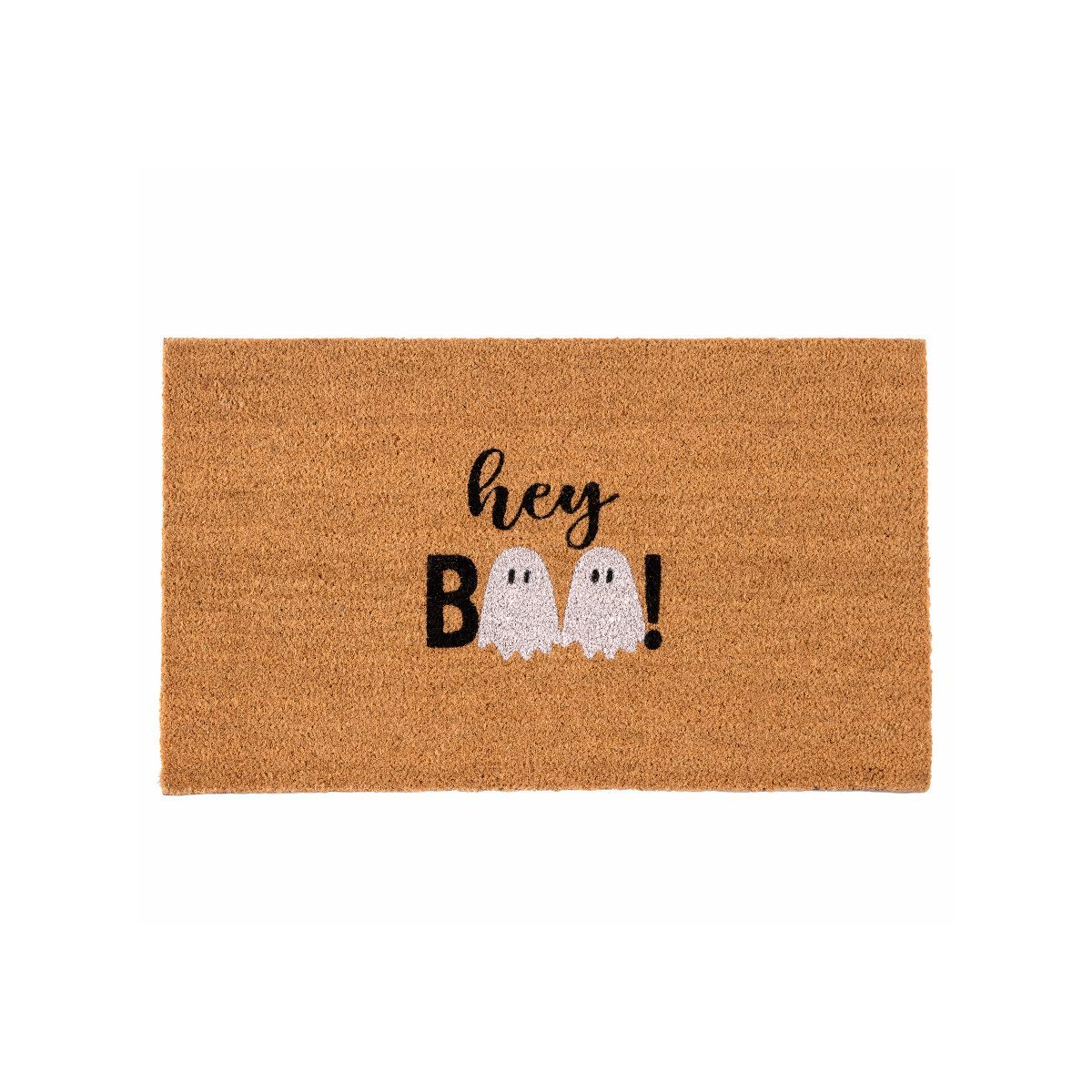 Shiraleah "Hey Boo" Ghost Fall Doormat | Target