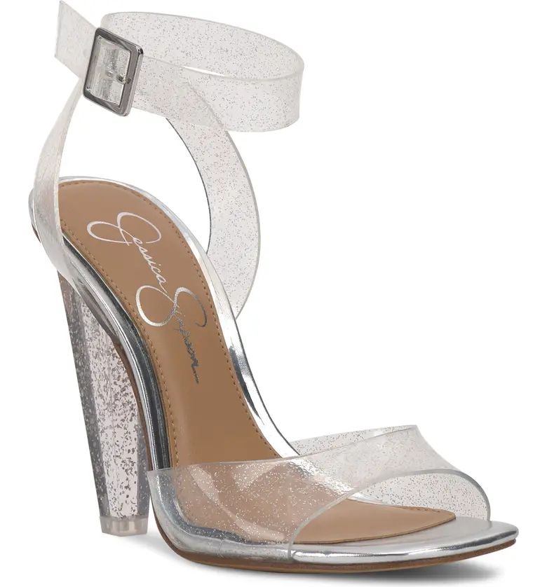 Jessica Simpson Franie Glitter Sandal | Nordstrom | Nordstrom