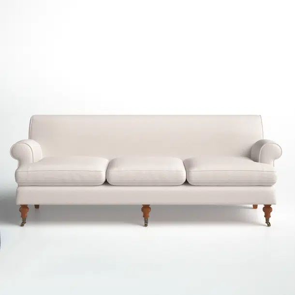Harbour 88'' Recessed Arms CAL117 Compliant Sofa | Wayfair North America