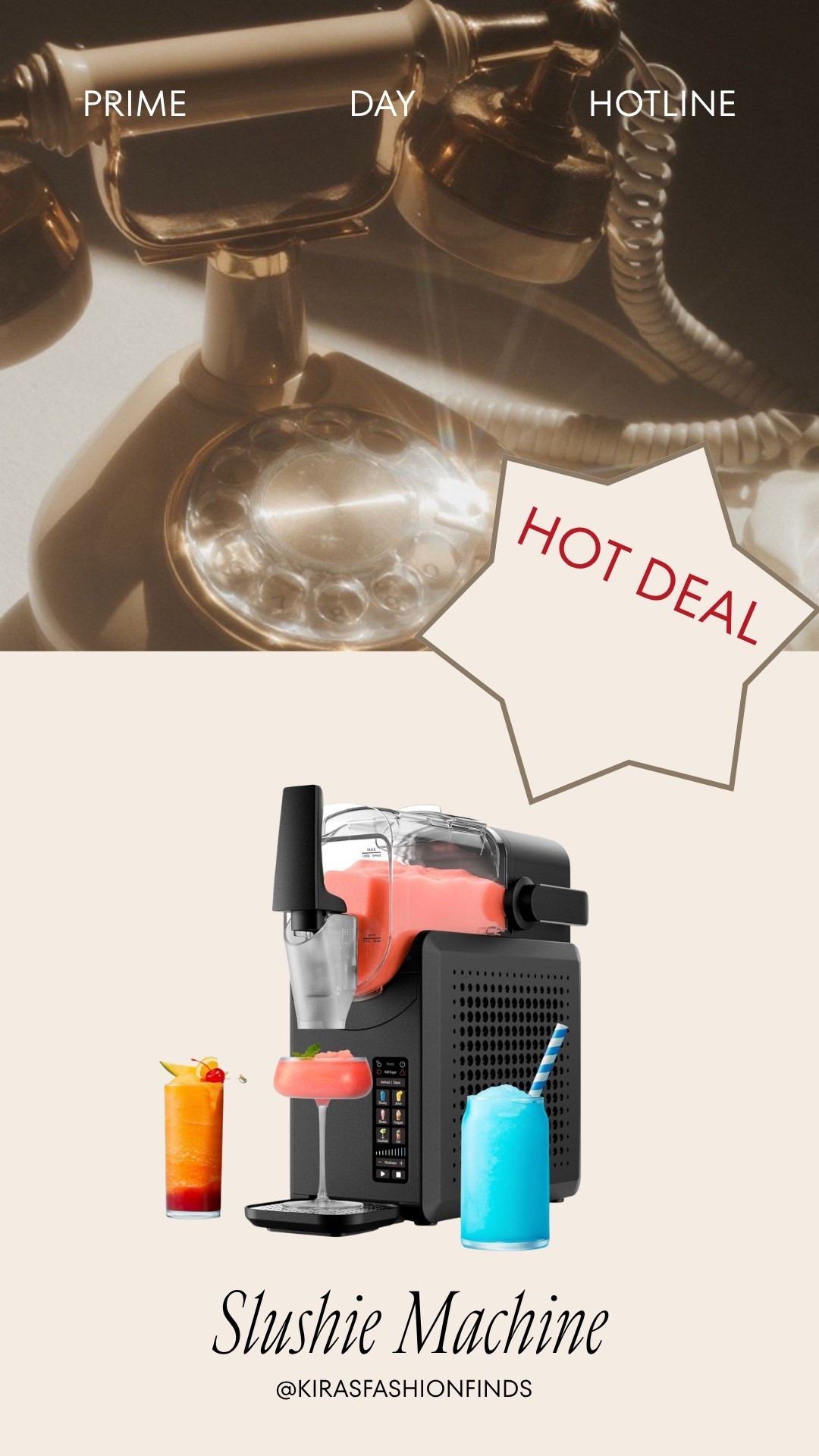 🍧 Amazon Prime Day find! This slushie machine is perfect for making frozen drinks, smoothies, frappes, mocktails, and party treats right at home. It creates smooth, icy drinks in minutes and is a must-have for summer gatherings, pool days, and family movie nights. Such a fun kitchen gadget that everyone will love.

🥤 Esta máquina para hacer slushies es perfecta para el verano. Puedes preparar bebidas congeladas, frappés, smoothies y mocktails fácilmente desde casa. Ideal para fiestas, reuniones familiares o simplemente para disfrutar una bebida refrescante cualquier día de la semana.

Shop the links below.

Follow me on Instagram and YouTube @kirasfashionfinds

#LTKHome #LTKfoodie #LTKSaleAlert