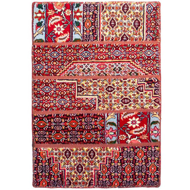 2' 11'' x 1' 12'' Zanjan Authentic Persian Hand Knotted Area Rug - 112041 | Los Angeles Home of rugs
