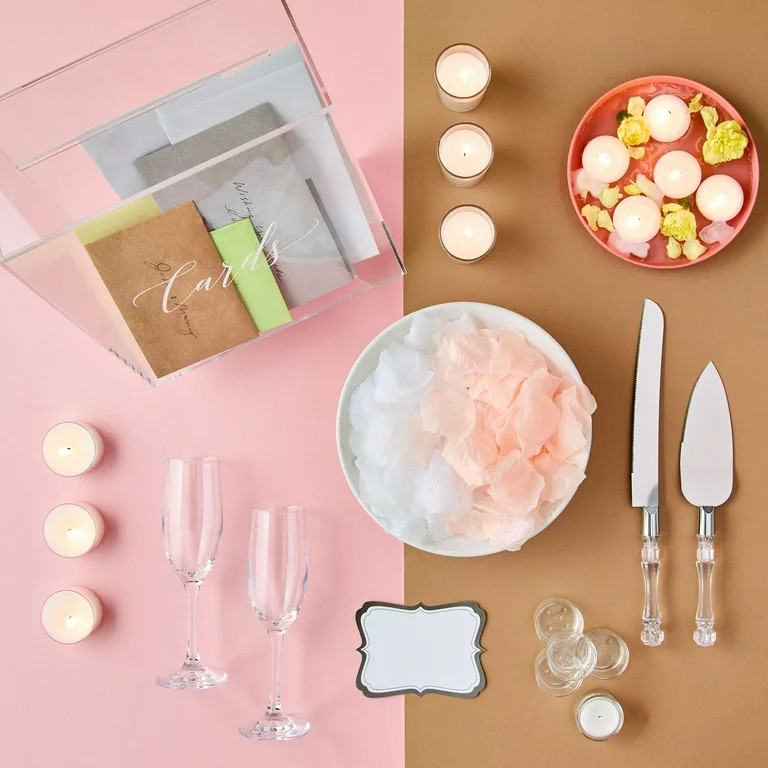 Floating Candles, Unscented, White, 12 Count, by Way To Celebrate | Walmart (US)