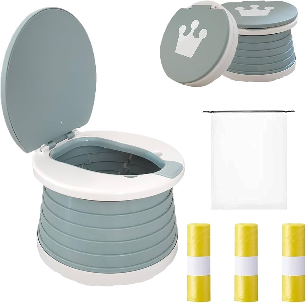 Travel Potty for Toddler, Portable and Foldable Toilet, Apply to Seat Emergency Toilet for Car, C... | Amazon (US)