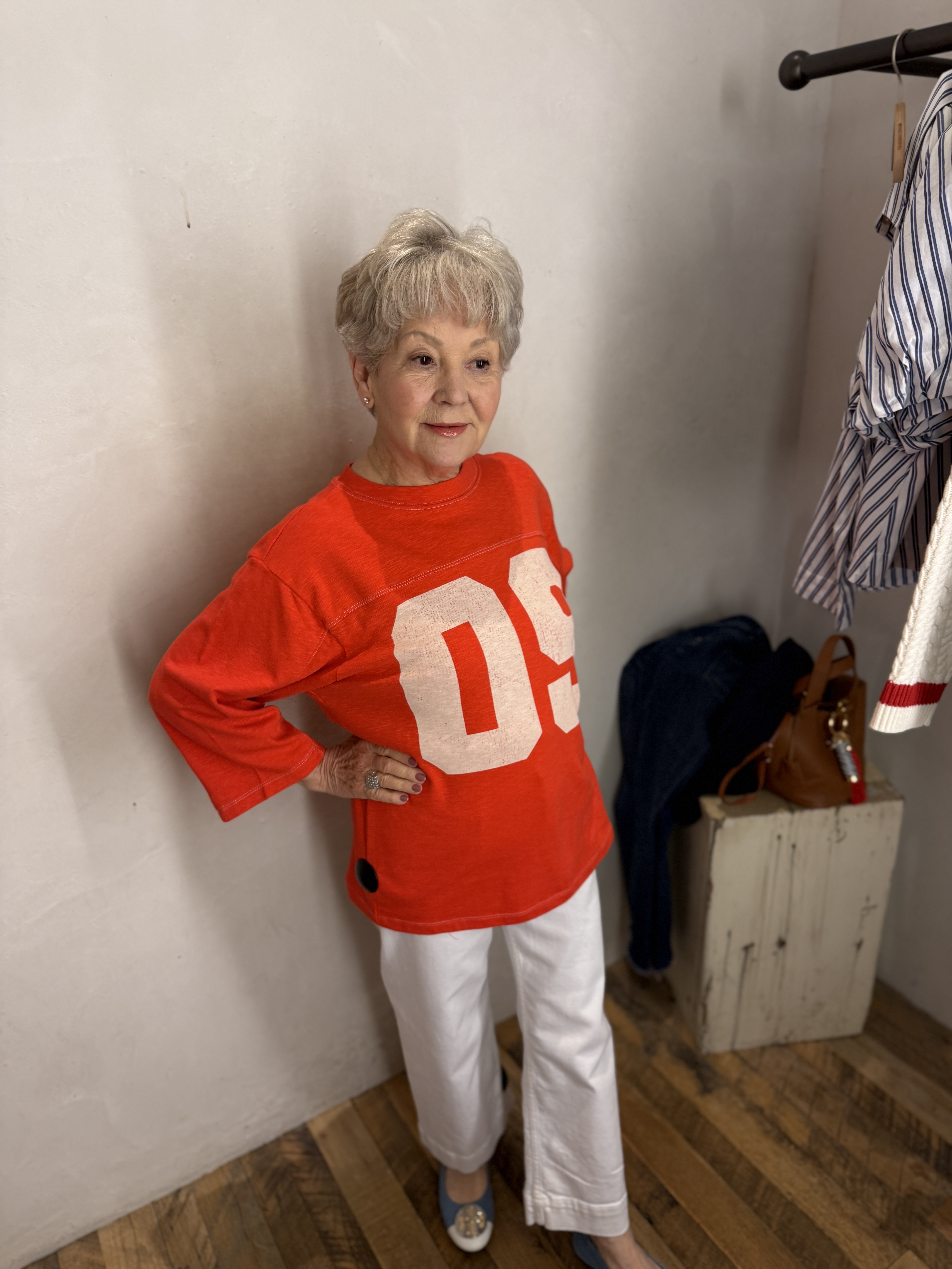 Mimi is sporting this super cute red tee by Pilcrow one of the best softest T-shirts. She paired it with the Maeve white Collette jeans in size 2 petite from anthropology.



#LTKPetite #LTKOver40 #LTKWatchNow