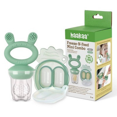 haakaa Silicone Freeze-N-Feed Mini Combo - Green | Target