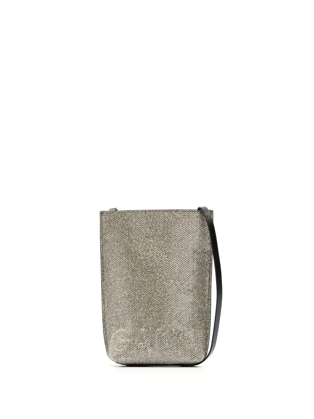 metallic-effect crossbody bag | Farfetch Global