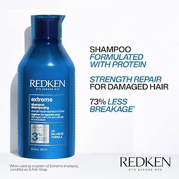 Redken Extreme Shampoo, Anti-Breakage & Repair for Damaged Hair | Amazon (US)