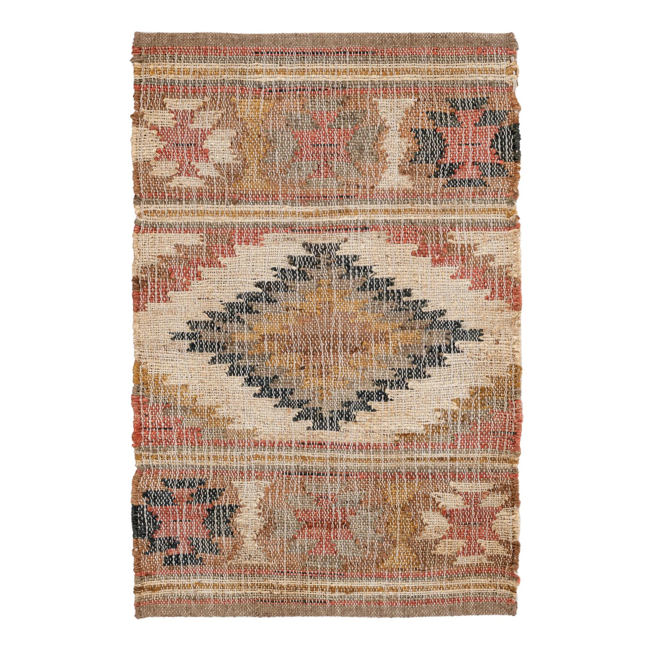 Bridan Flatweave Geometric Indoor Rug | Wayfair North America