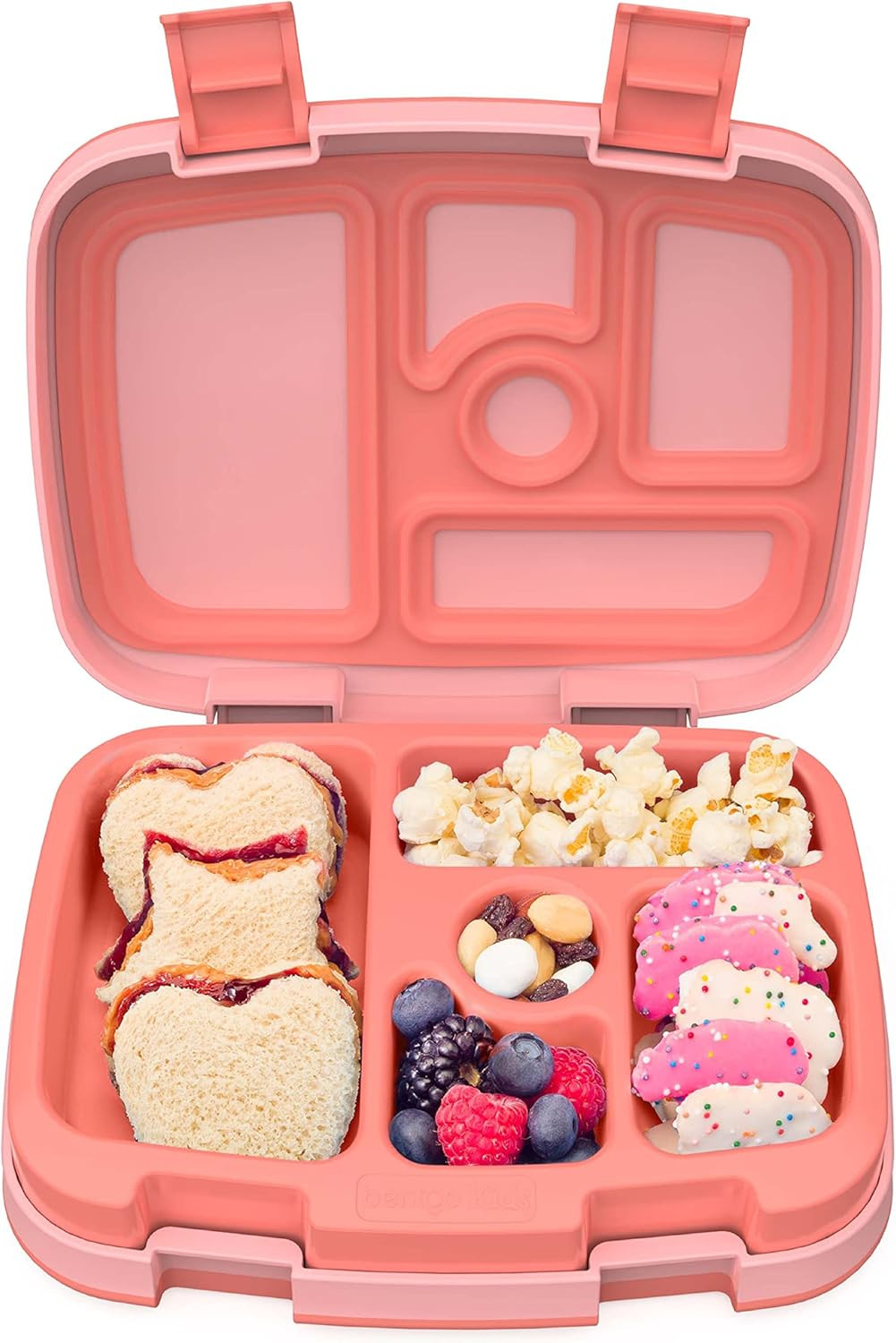 Bentgo® Kids Leak-Proof, 5-Compartment Bento-Style Kids Lunch Box - Ideal Portion Sizes for Ages... | Amazon (US)