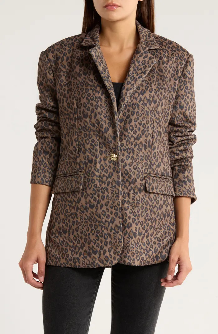 Vigoss Animal Pring Blazer | Nordstromrack | Nordstrom Rack