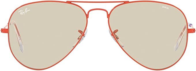 Ray-Ban RB3025 Classic Evolve Photochromic Aviator Sunglasses | Amazon (US)