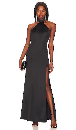 Chapman Gown in Black | Revolve Clothing (Global)