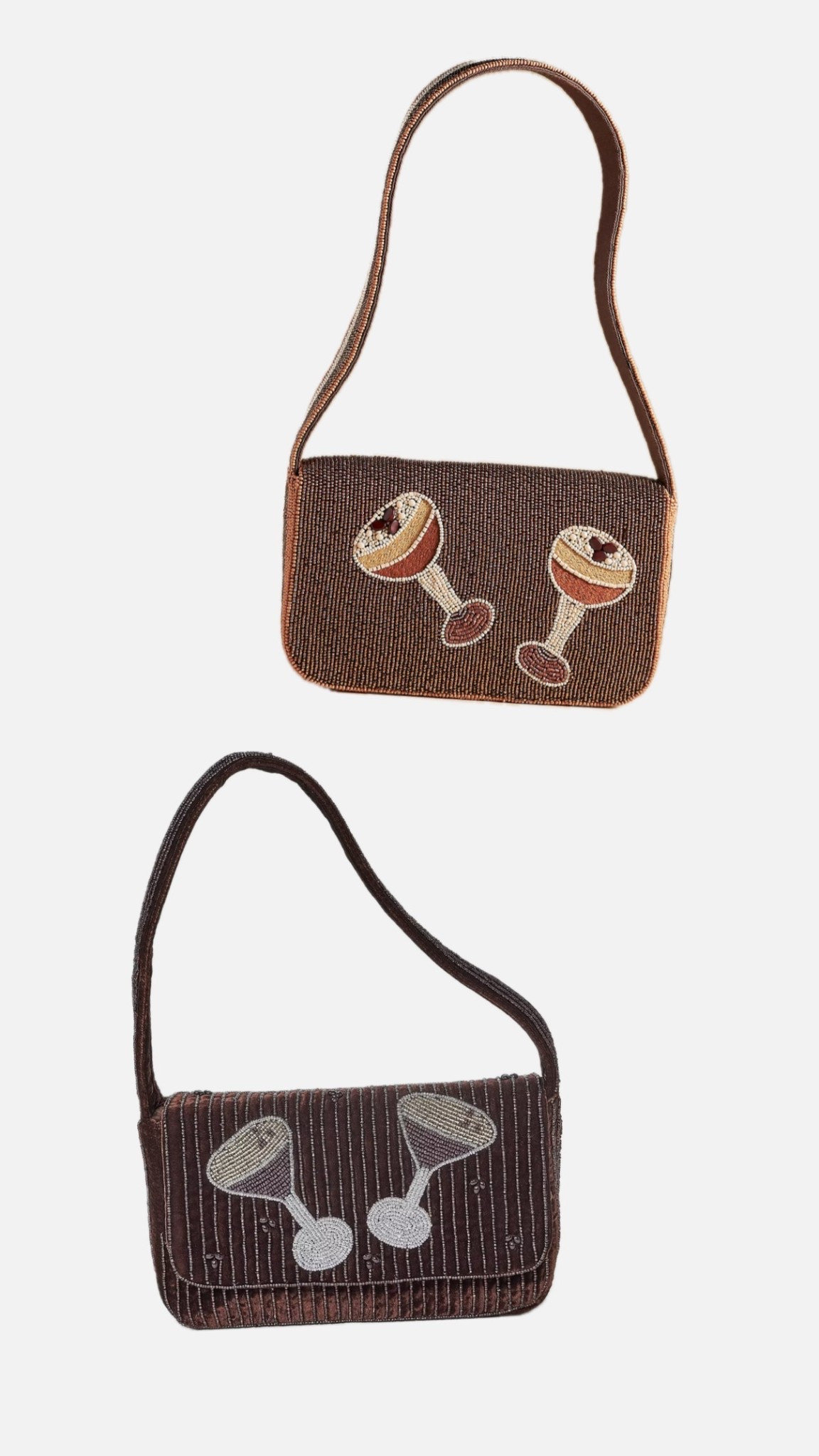 Espresso martini beaded flap bag

#LTKGiftGuide #LTKHoliday #LTKItBag