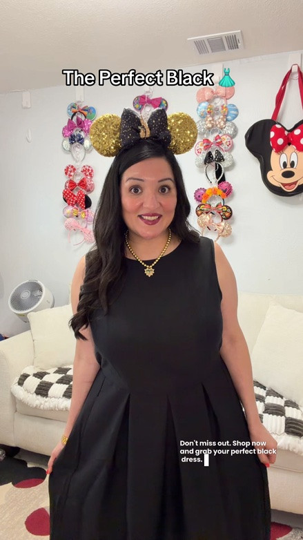 This @Bloomchic  midi dress is giving effortless style and comfort! ✨ I paired it with some of my favorite ears for a look that’s perfect for Disney days, vacations, brunch, or just staying cool all summer long. ☀️🏰

I love the flattering fit, classic silhouette, and of course… it has pockets! 🙌

I’ve linked it in my LTK, and don’t forget to use code LTK15 to save an extra 15% on your order!

#BloomChicStyle #DisneyOutfit #SummerFashion #LTKStyle #VacationOutfit

#LTKootd #LTKgrwm #LTKdayinmylife