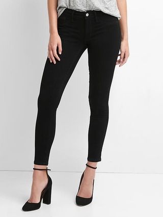 Washwell Mid Rise Favorite Ankle Jeggings | Gap US