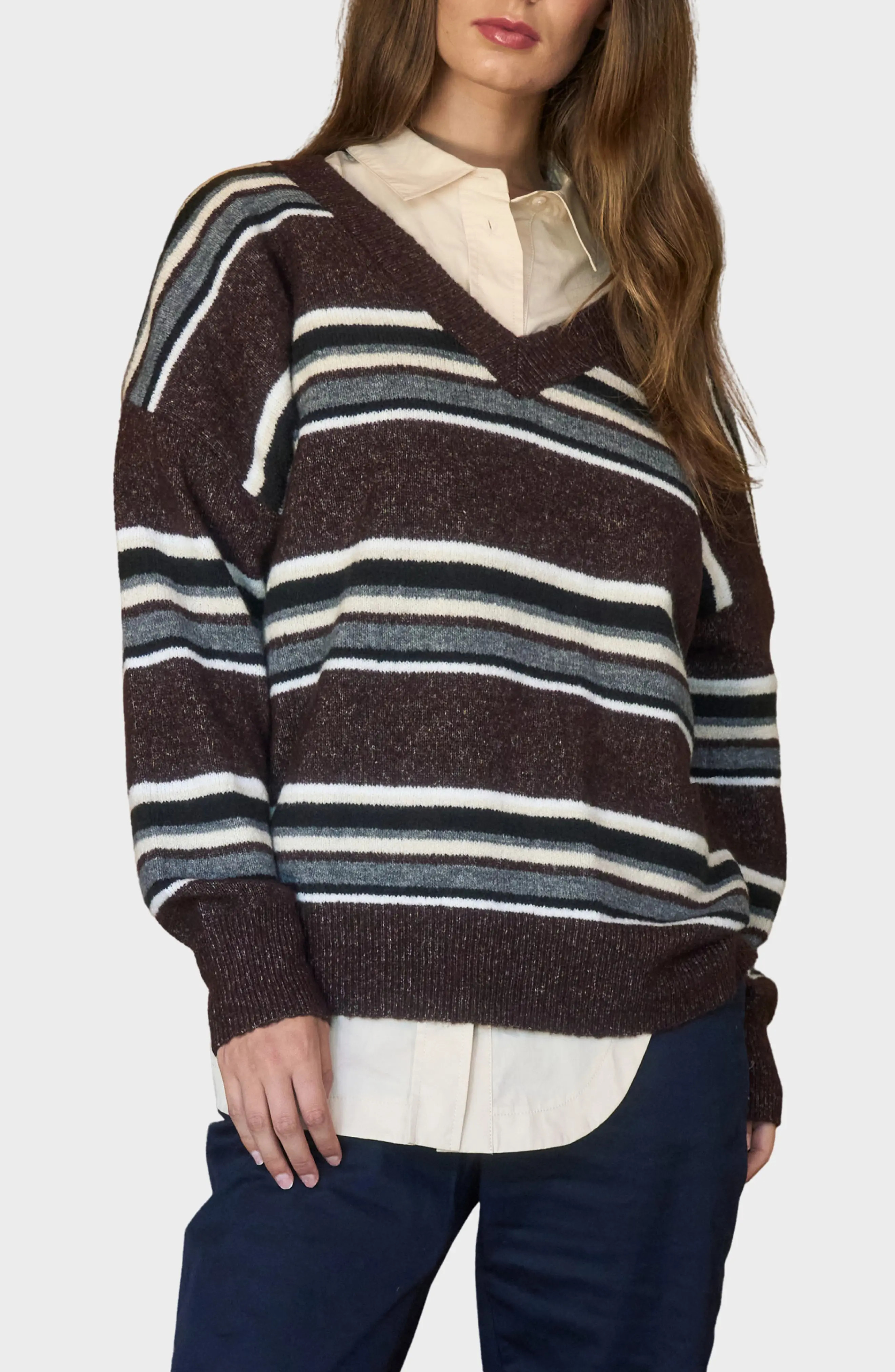 Blu Pepper Pullover V-Neck Sweater (Women) | Nordstromrack | Nordstrom Rack