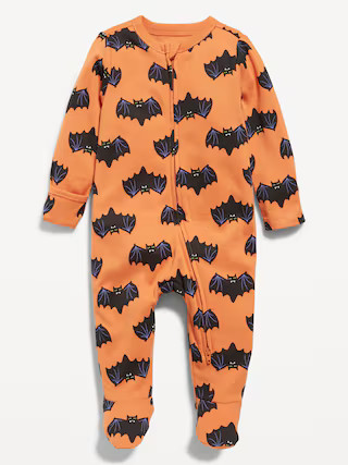 Matching Unisex 2-Way-Zip Sleep & Play Footed One-Piece for Baby | Old Navy (US)