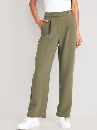 Extra High-Waisted Taylor Wide-Leg Trouser Pants | Old Navy (US)