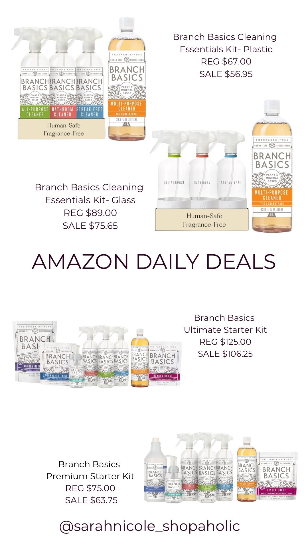 Or use code: SHOPAHOLIC on the Branch Basics website 

#LTKHome #LTKSaleAlert