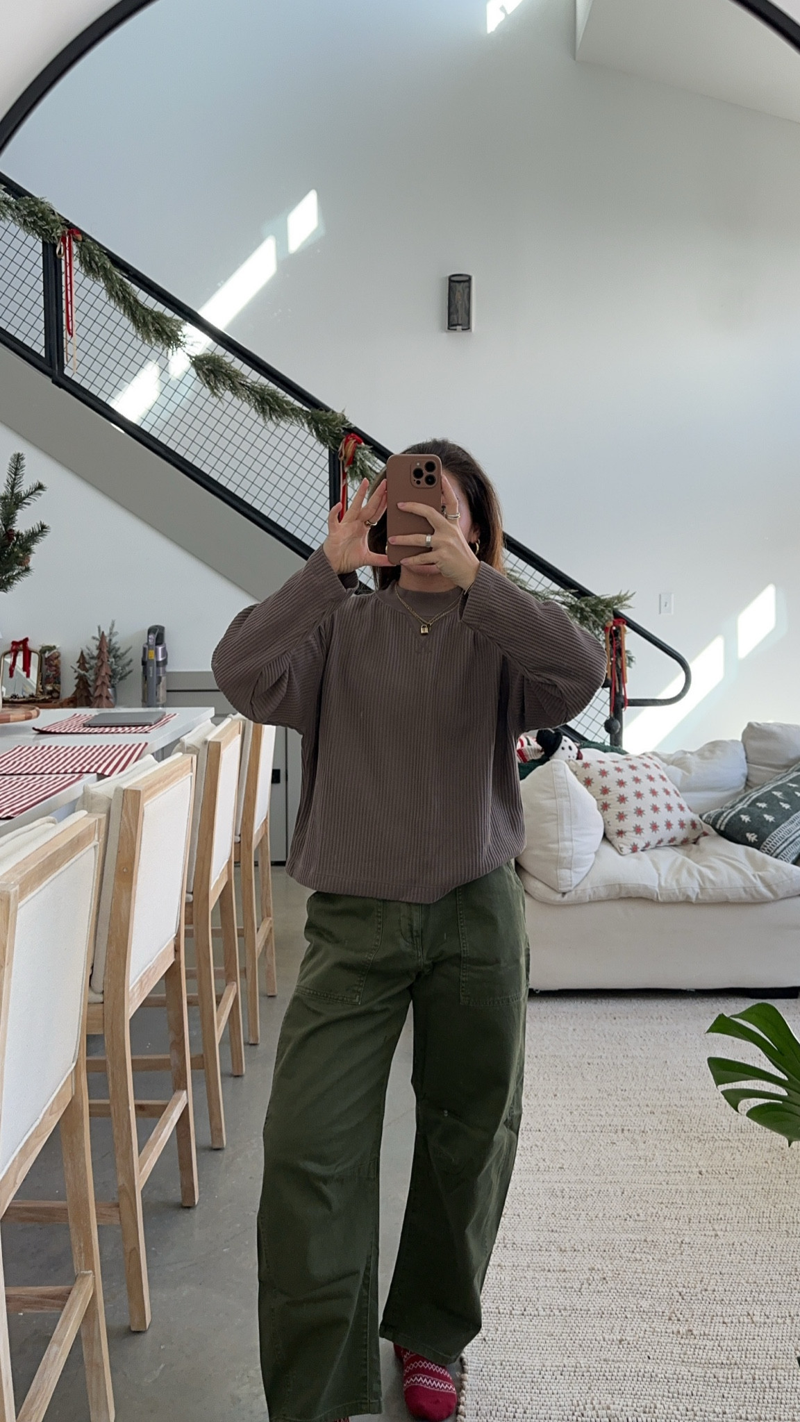 RUNNING to grab more of these pants + waffle mock necks in every color while they’re still on sale⛷️ I got size 4 in pants for a little over sized fit and they are perfect, size small in top! 

#LTKCyberWeek #LTKGiftGuide #LTKHoliday