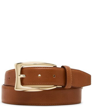 Dillard's1.22" Feathered Edge Stitched Textured Belt | Dillard's