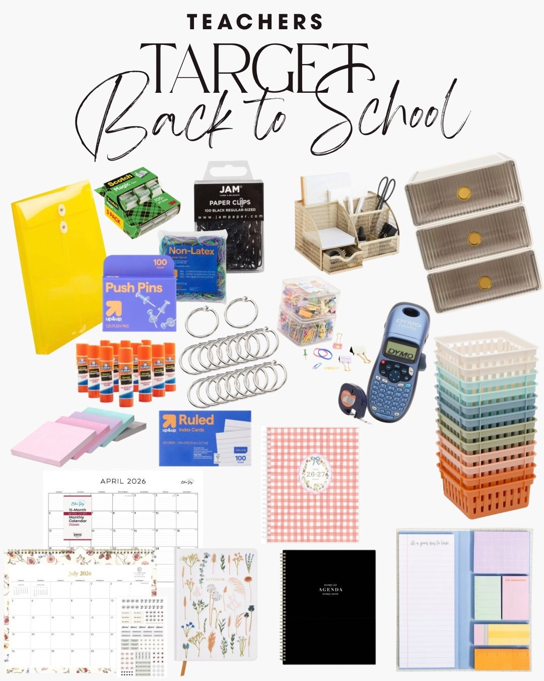@Target back to school has all the things every teacher is needing. From calendars, to storage, to bulk supplies for the students. Grab it all right here! 

#backtoschool #schoolsupplies #teachersupplies

#LTKKids #LTKmomlife #LTKSeasonal