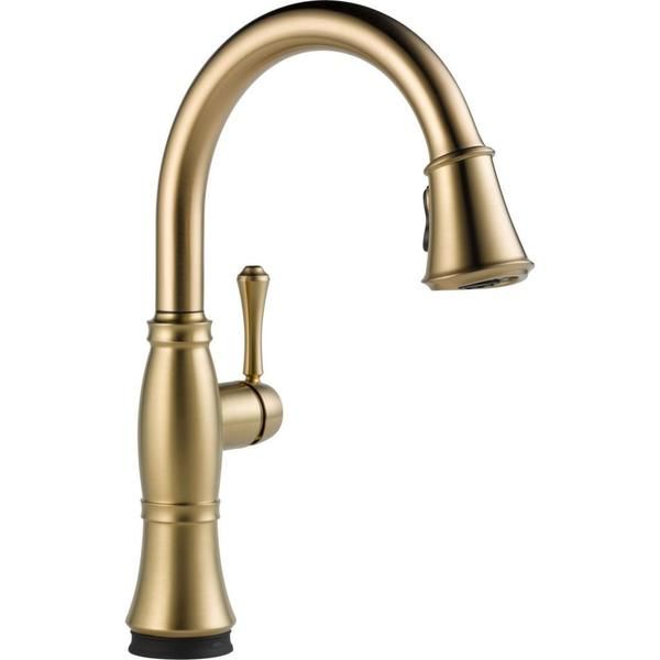 Delta Cassidy Single Handle Pull-down Kitchen Faucet with Touch2O(R) Technology | Bed Bath & Beyond