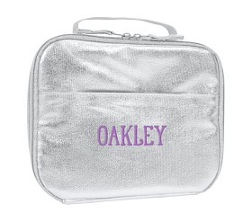Colby Silver Cold Pack Lunch Box | Pottery Barn Kids
