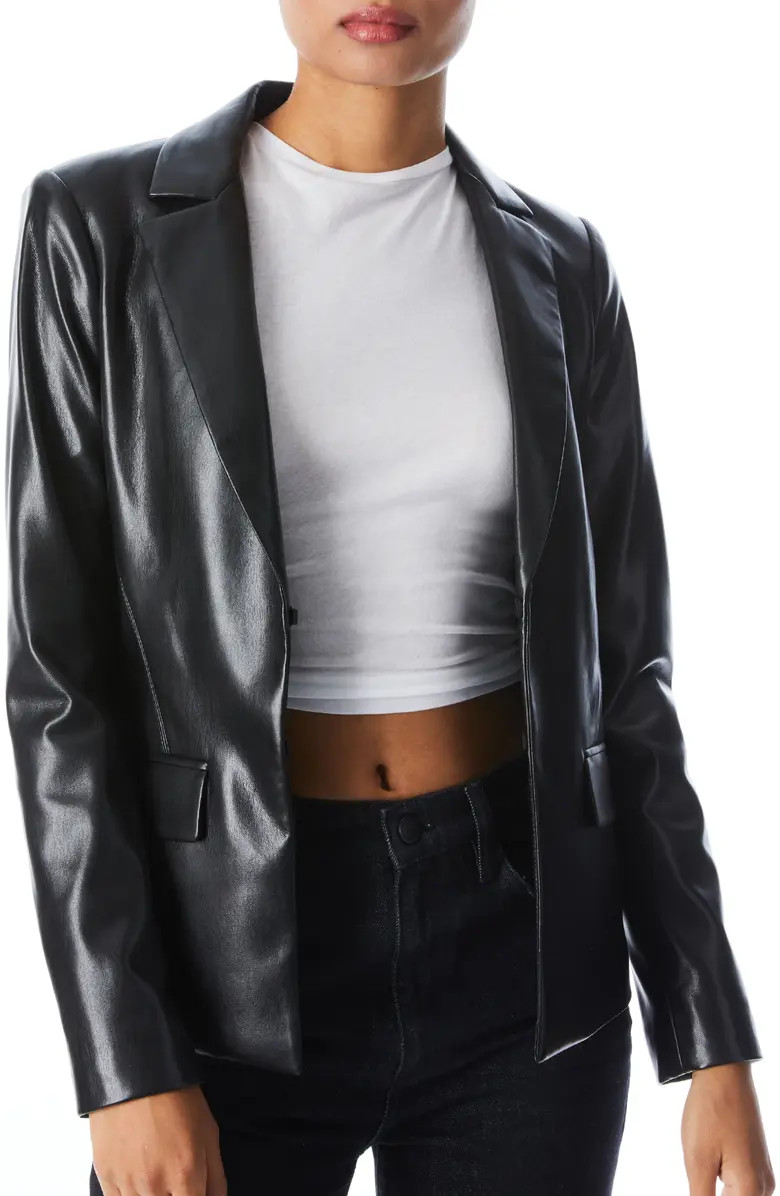 Alice + Olivia Mya Faux Leather Jacket | Nordstrom | Nordstrom